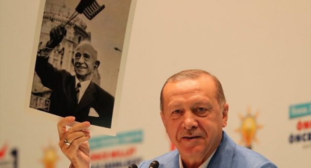 Başkan Erdoğan, İsmet İnönü’ye karşı