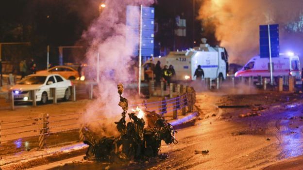 Saldırı, İstanbul Dolmabahçe'de bulunan Vodafone Arena Stadı yakınlarında gerçekleşmişti.